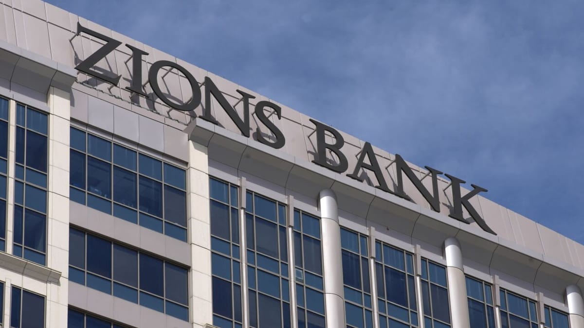 Regional Bank ZION classified 4.8% of the loans as "troubled"